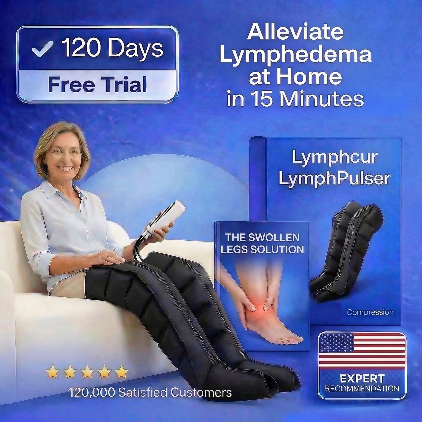 Lymphpulser Pro™ Compression Massager
